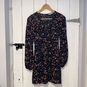 Abercrombie and Fitch Long Sleeve Floral Dress